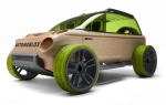 Automoblox wooden car - a green 4x4