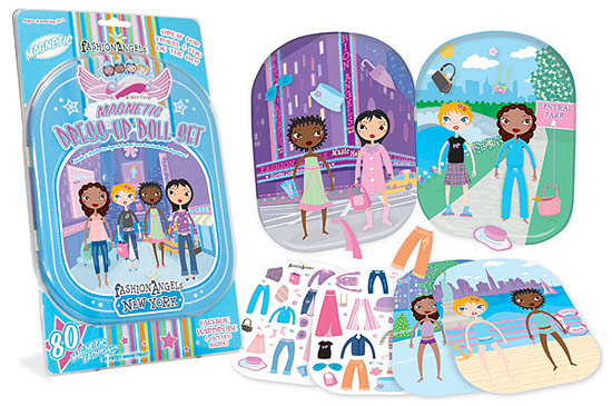 Fashion Angels Magnetic Dress Up Doll Set - New York